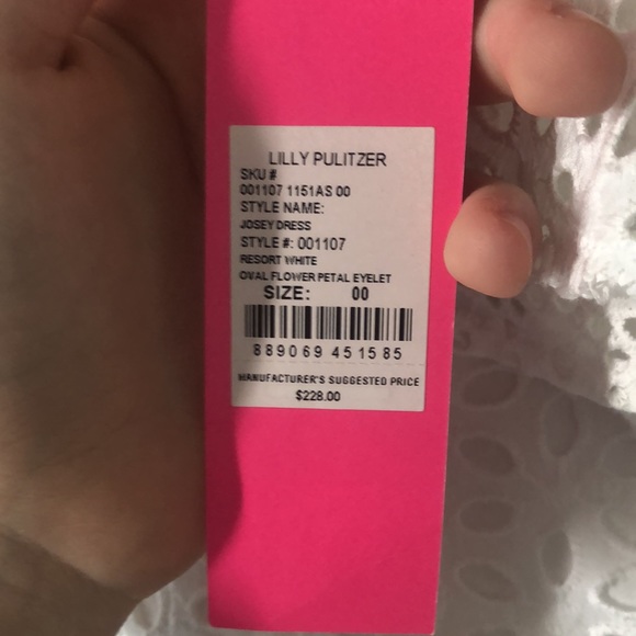 NWT Lilly Pulitzer white dress - Picture 4 of 6